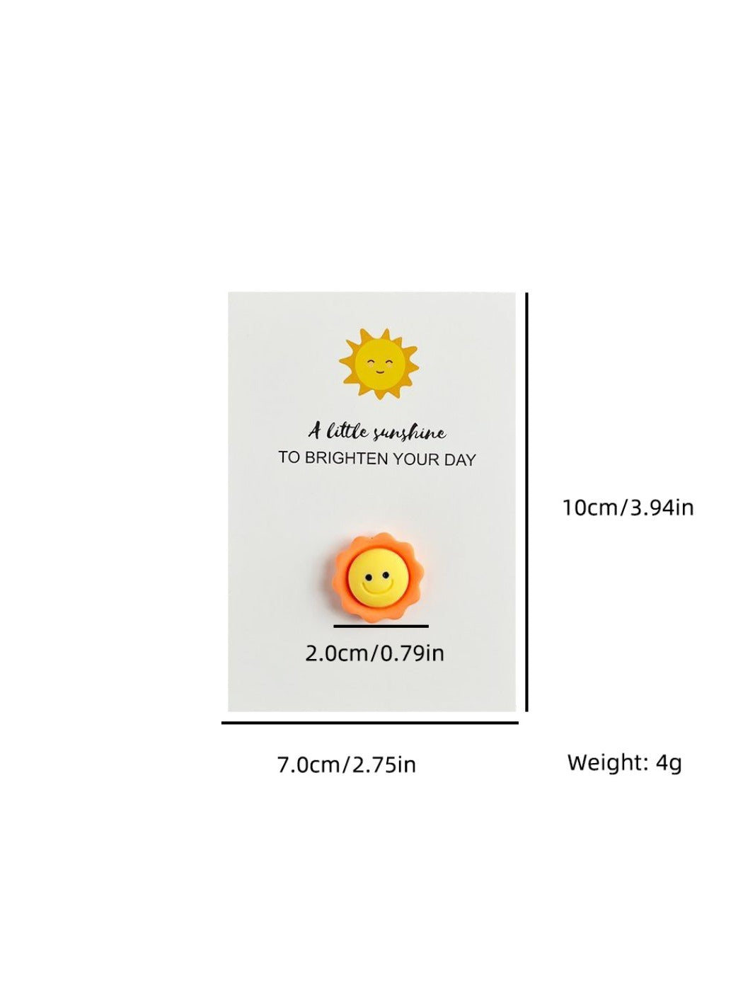 Taphug - Pocket Hug Inspirational Sun
