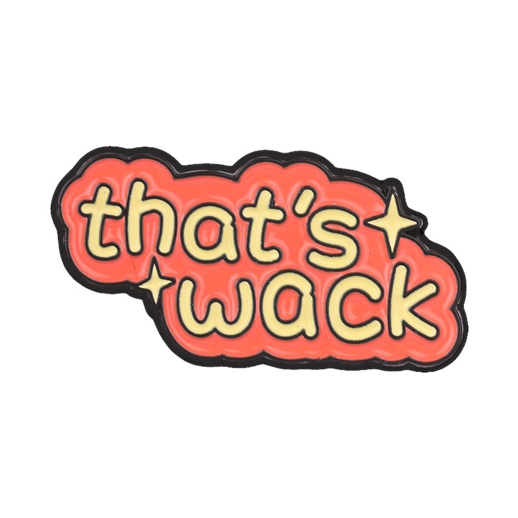 Pinori - Fun Quote Lettering Enamel Pin