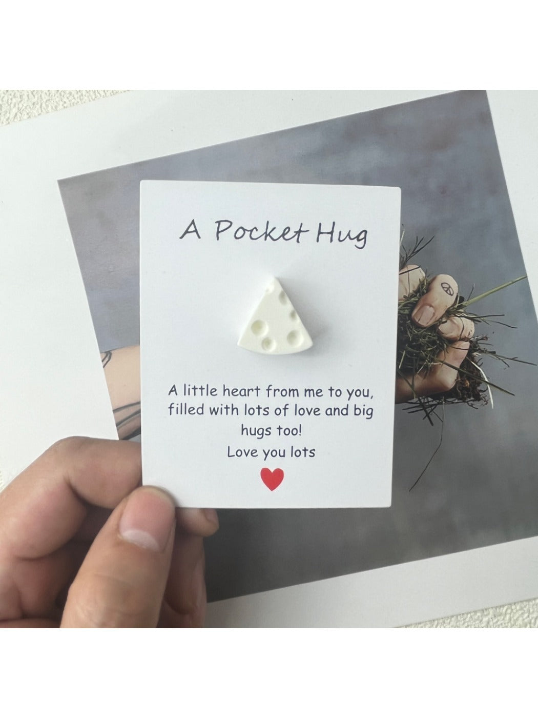 Taphug - Pocket Hug Cute Resin Cheese