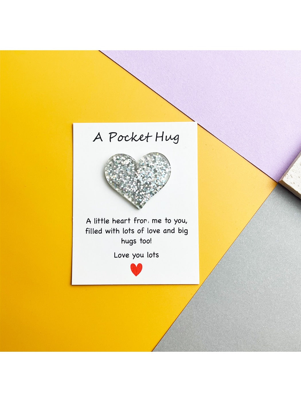 Taphug - Pocket Hug Glitter Heart