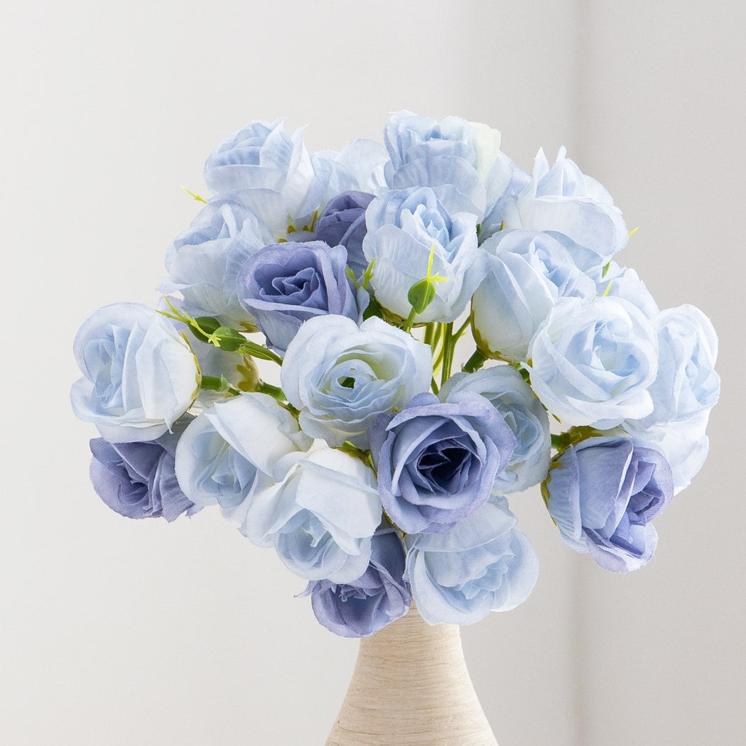 Roselle - Pastel-toned Rose Artificial Flowers Bouquet