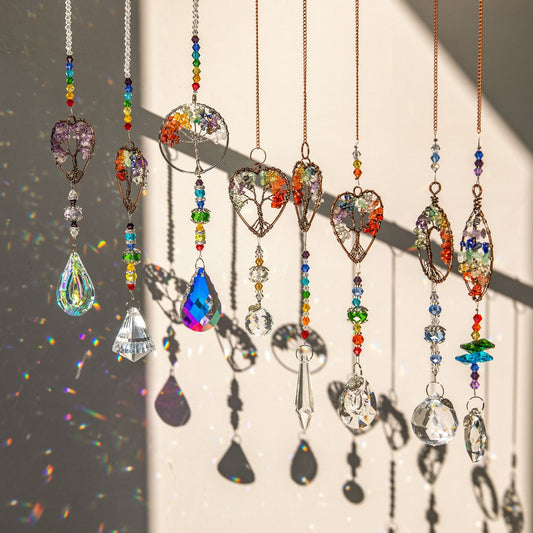 Somnira - Colorful Tree of Life Window Hanging Ornament