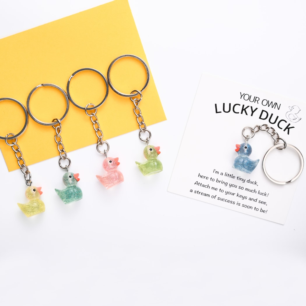 Taphug - Pocket Hug Lucky Duck Cartoon Keychain