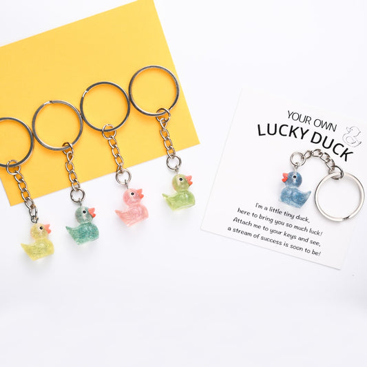 Taphug - Pocket Hug Lucky Duck Cartoon Keychain