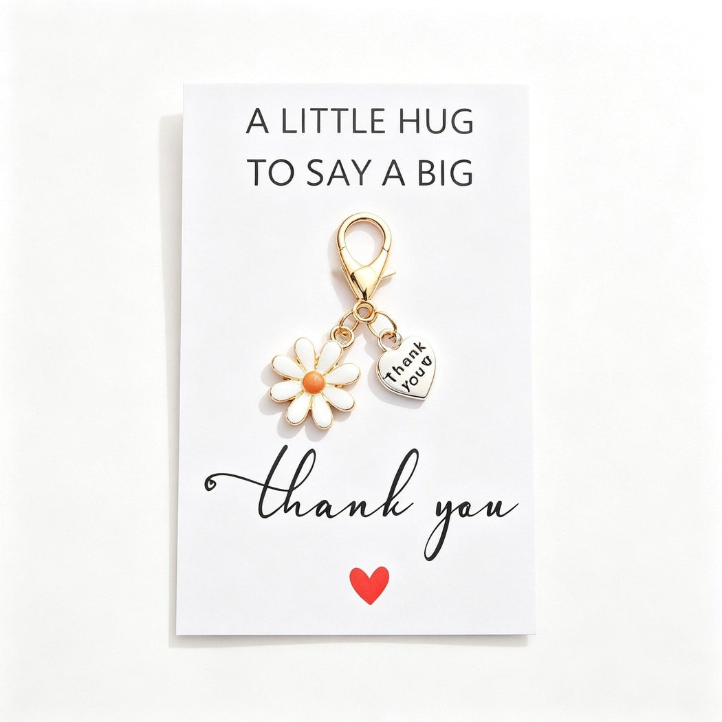 Taphug - Pocket Hug Flower Charm Token