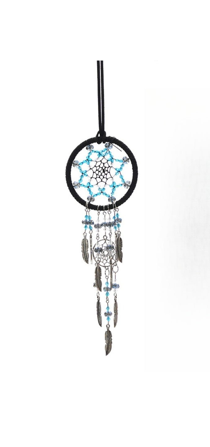 Somnira - Nordic‑Style Mini Dreamcatcher Wind Chime