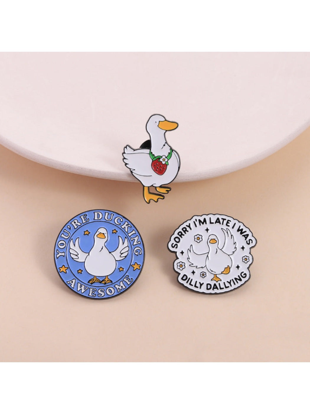 Pinori - Fashion Cute Duck Brooch
