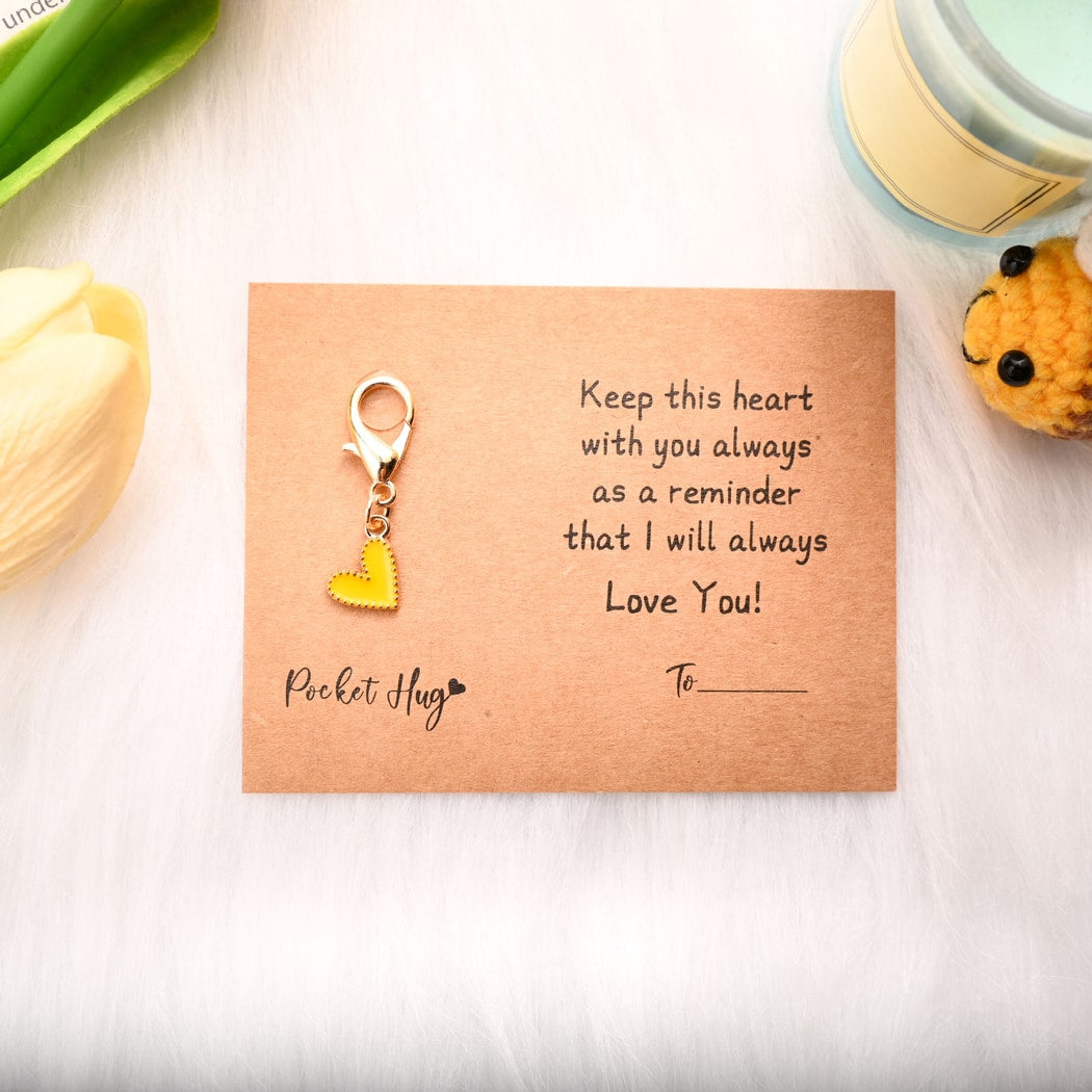 Taphug - Pocket Hug Simple Heart Keychain