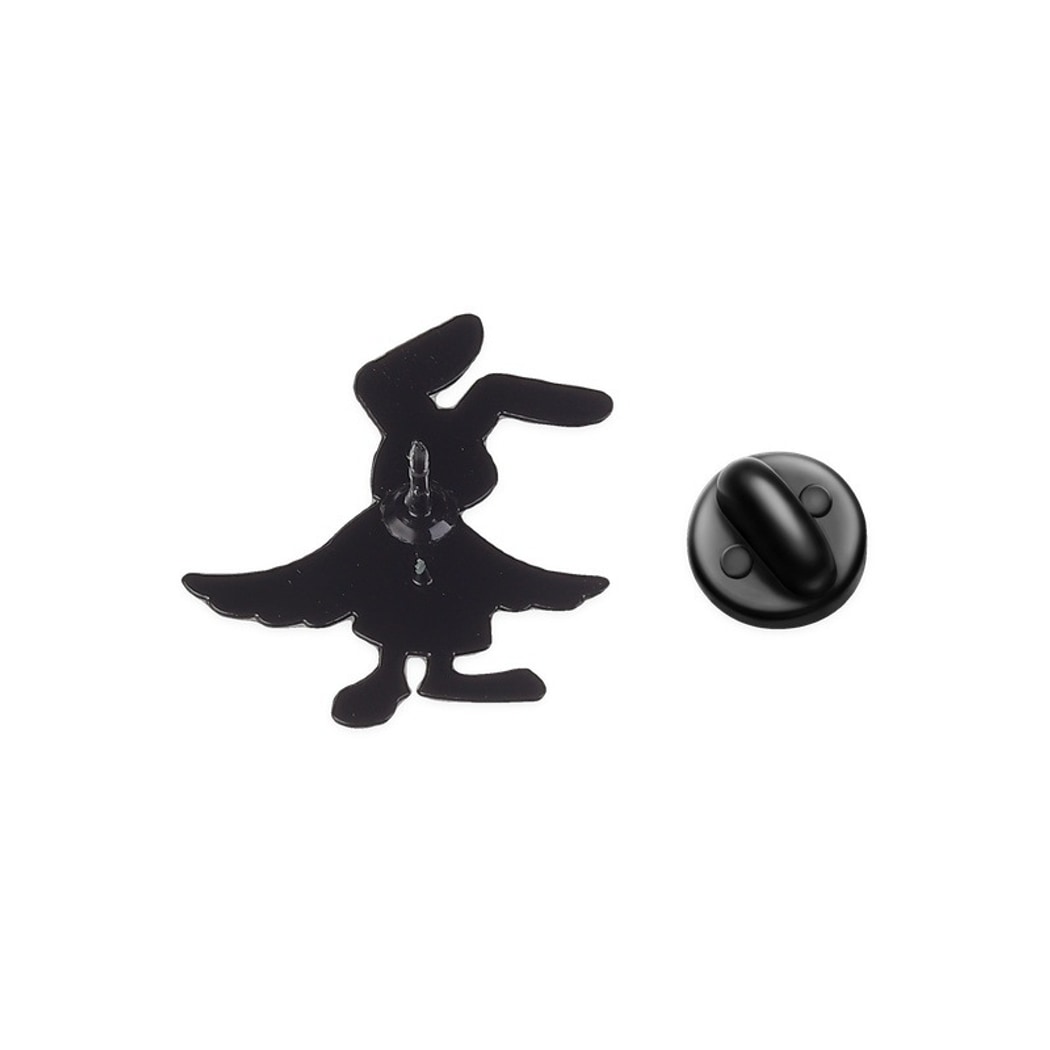 Pinori - Cute Winged Rabbit Character Pin