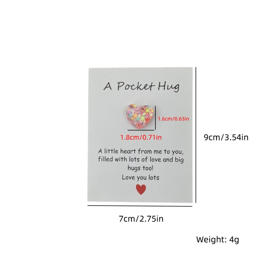 Pocket Hug Shimmering Bow Star Companion