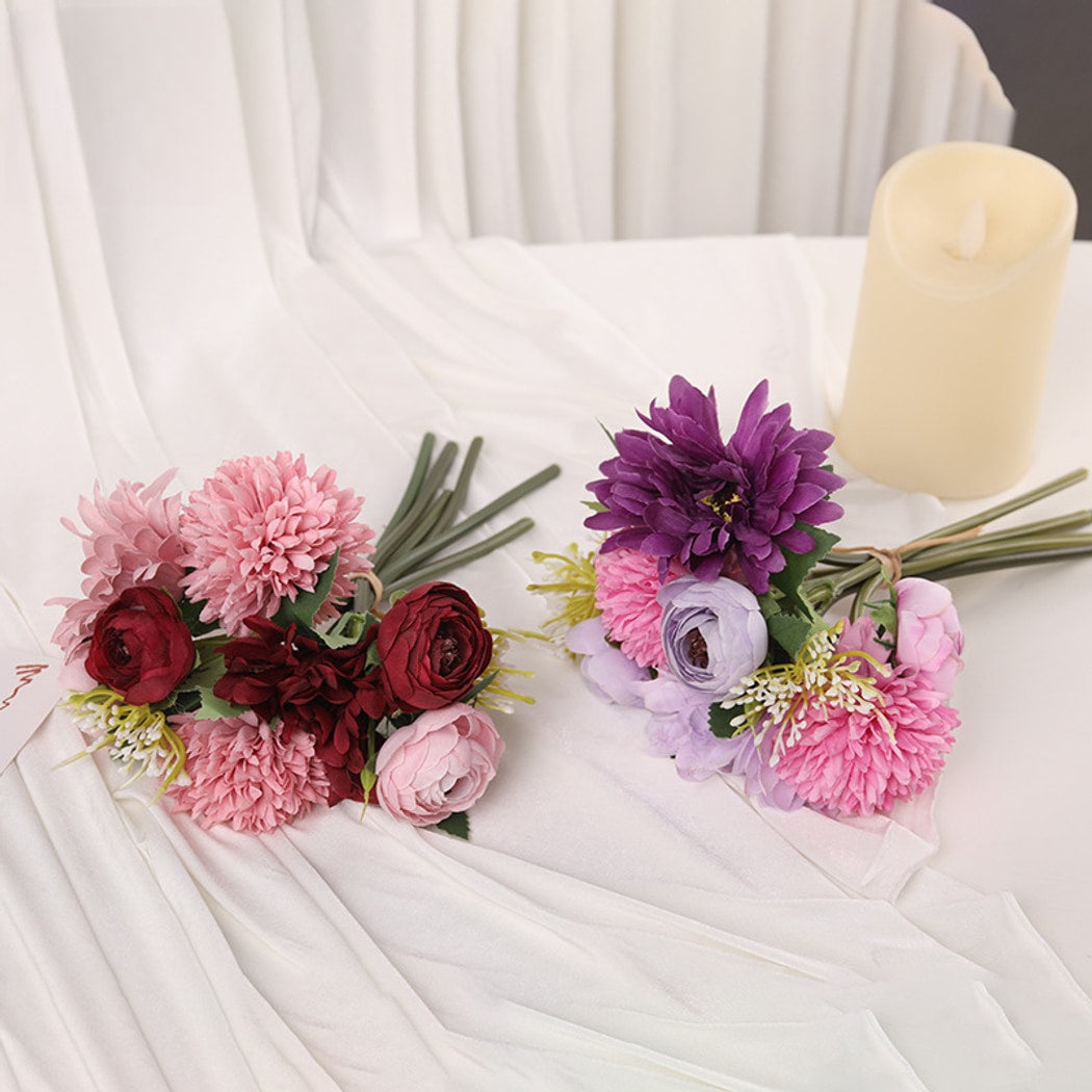 Roselle - Multiple Varieties of Flowers Artificial Bouquet