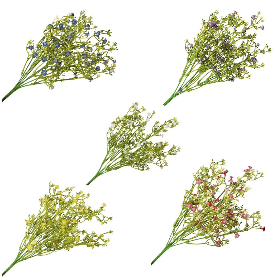 Roselle - Realistic Decorative Gypsophila Artificial Bouquet