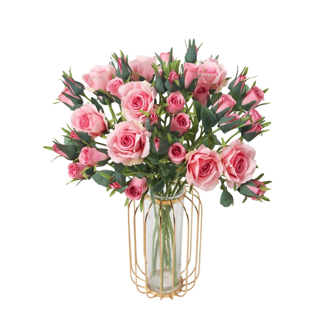 Roselle - Minimalist Shaped Rose Artificial Flowers
