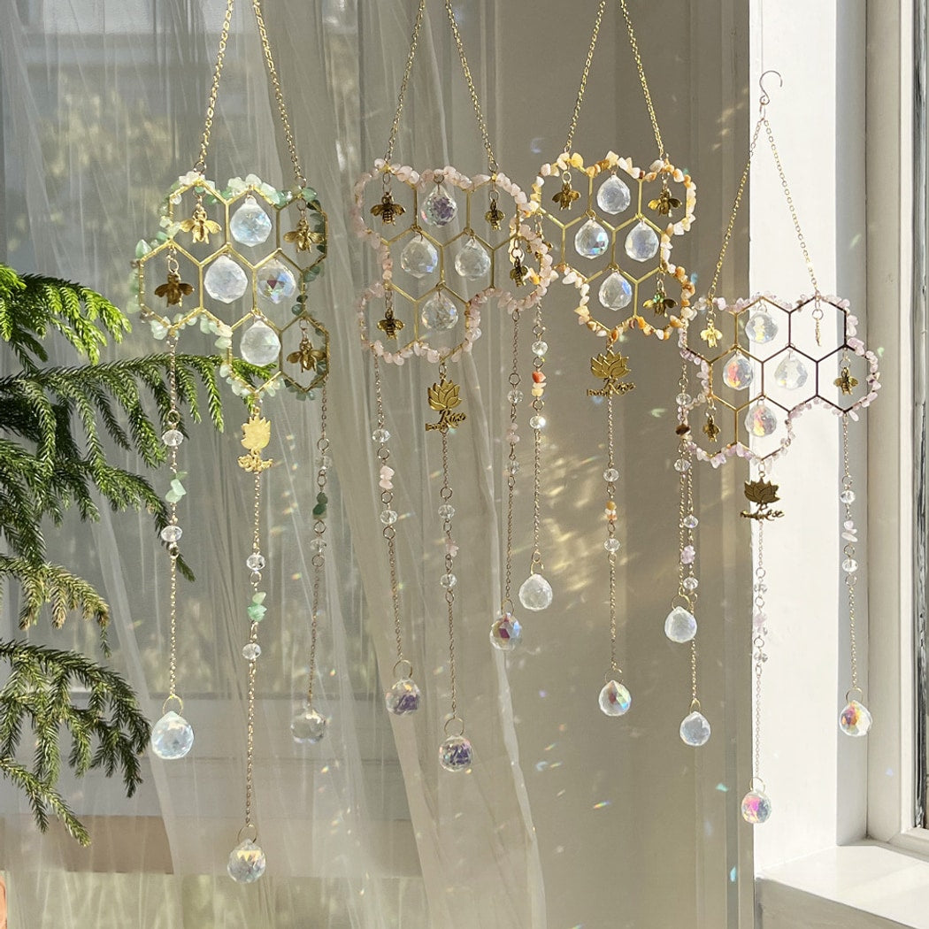 Somnira - Honeycomb Slice Shape Wind Chimes
