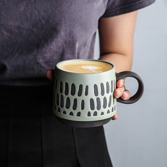 Mivora - Retro Rustic Style Coffee Mug