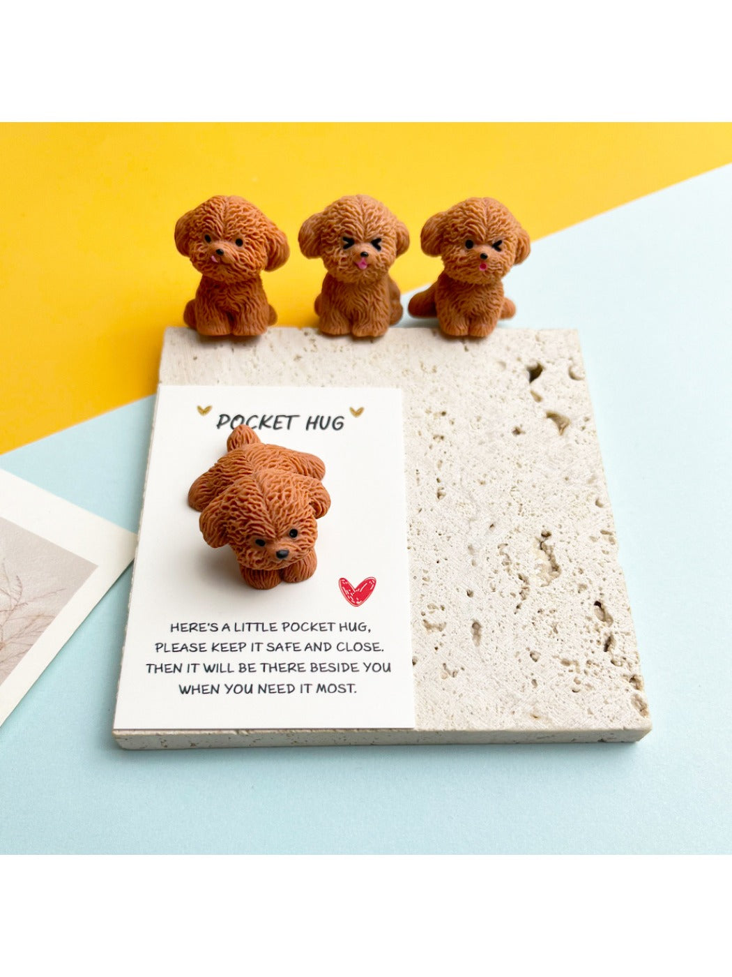 Taphug - Pocket Hug Cute Teddy Small Dog Gift for Loved Ones