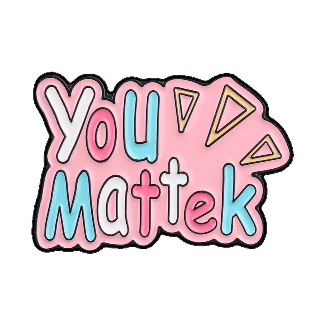 Pinori - Motivational Quote Enamel Pin