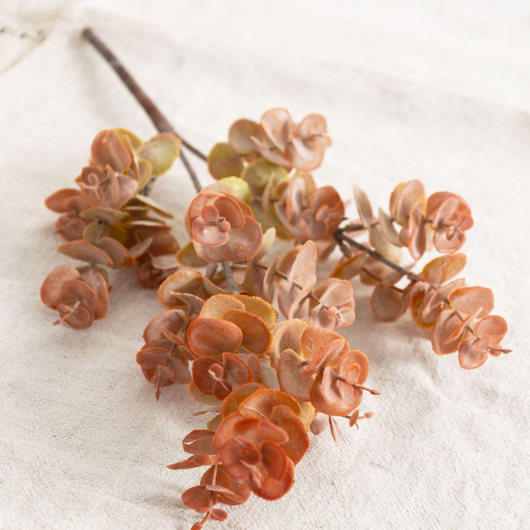 Roselle - Decorative Artificial Eucalyptus Stem