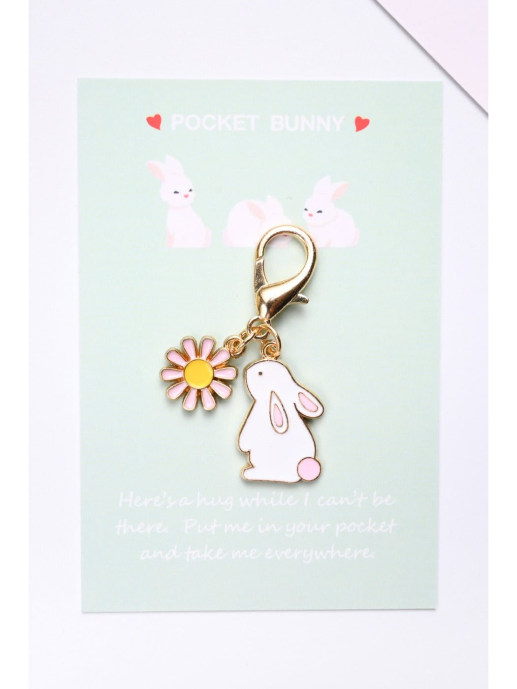 Himori - Adorable Rabbit Daisy Keyring keyring accessory view 8