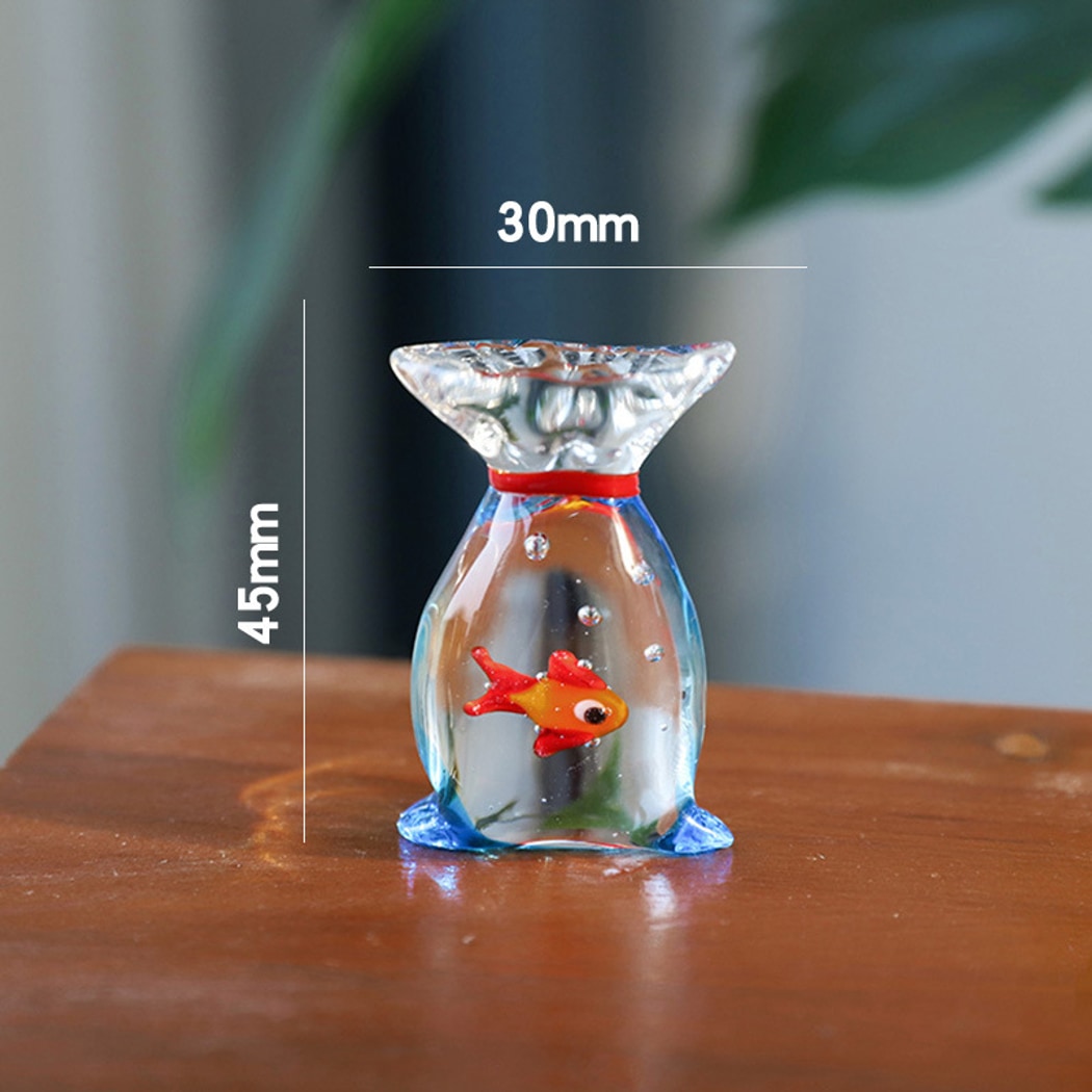 Glasira - Minimalist Fish Theme Table Ornament