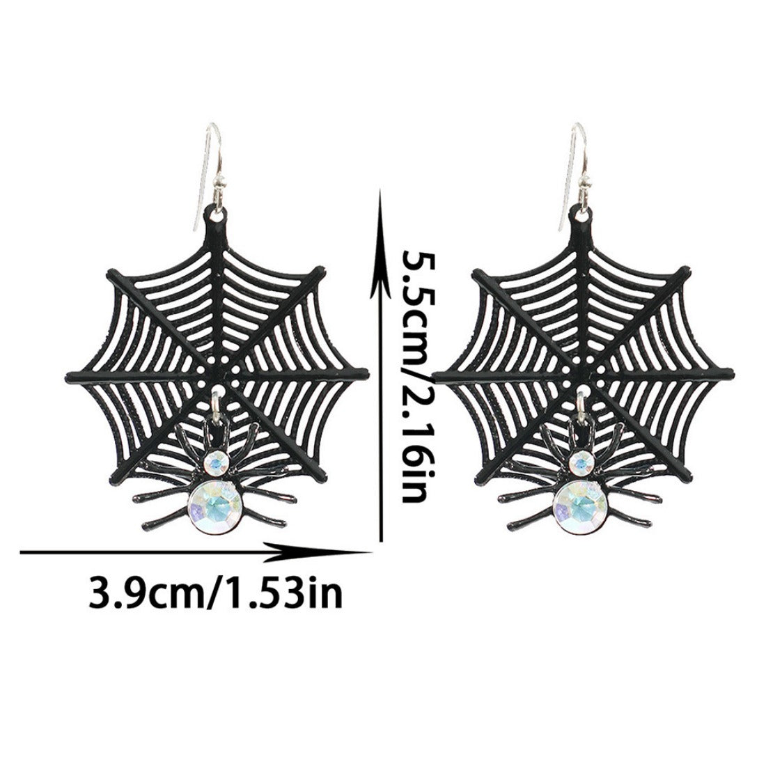 Halloween Spider Earrings