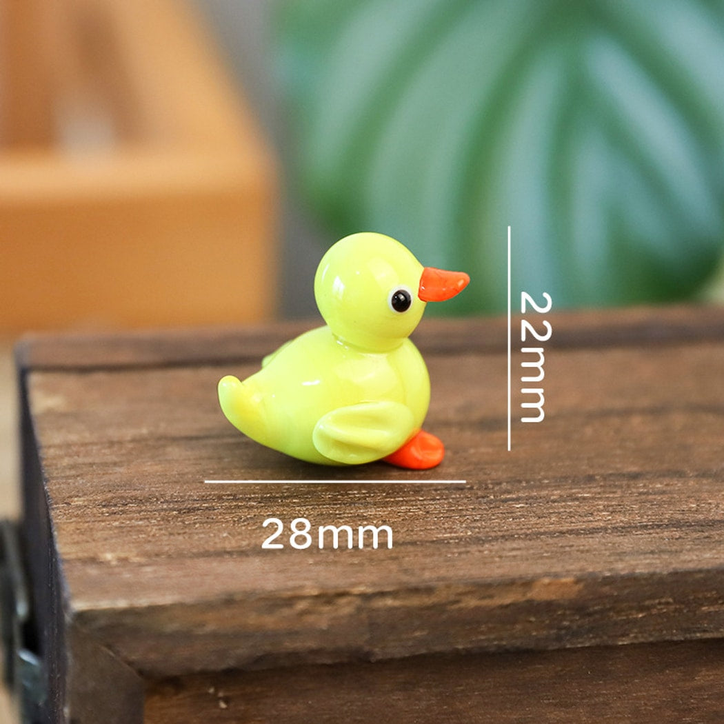 Glasira - Cute Cartoon Colorful Duck Tabletop Ornament
