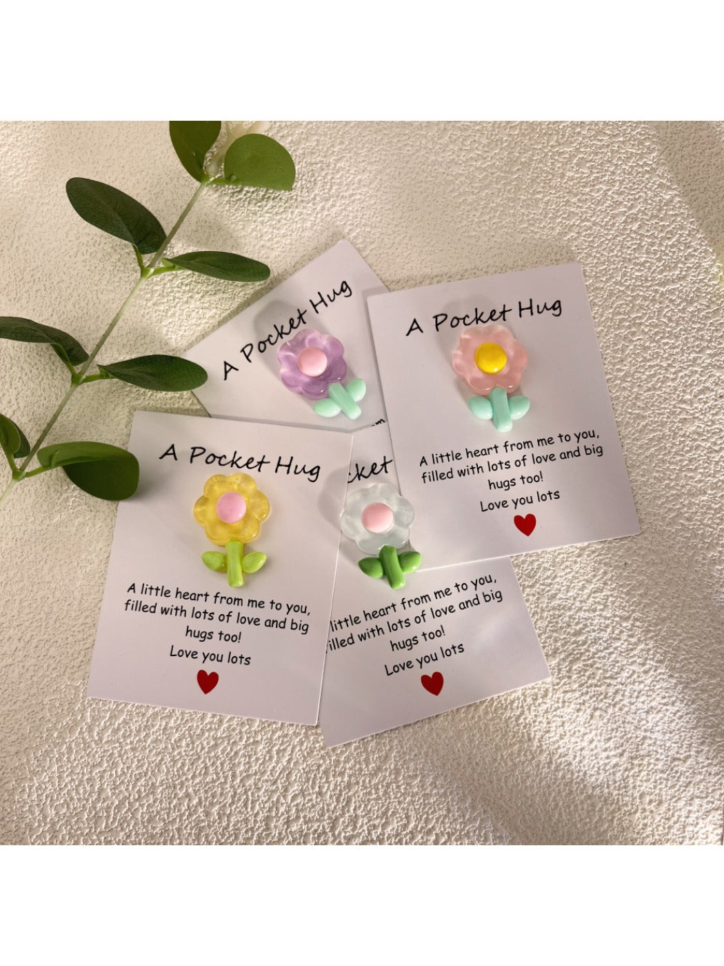 Taphug - Pocket Hug Cute Flower