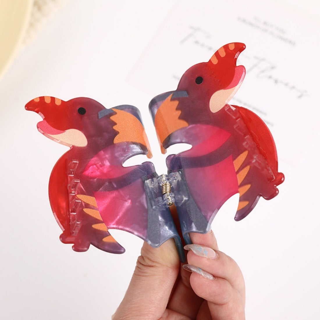 Cico - Colorful Dinosaur Hair Clip