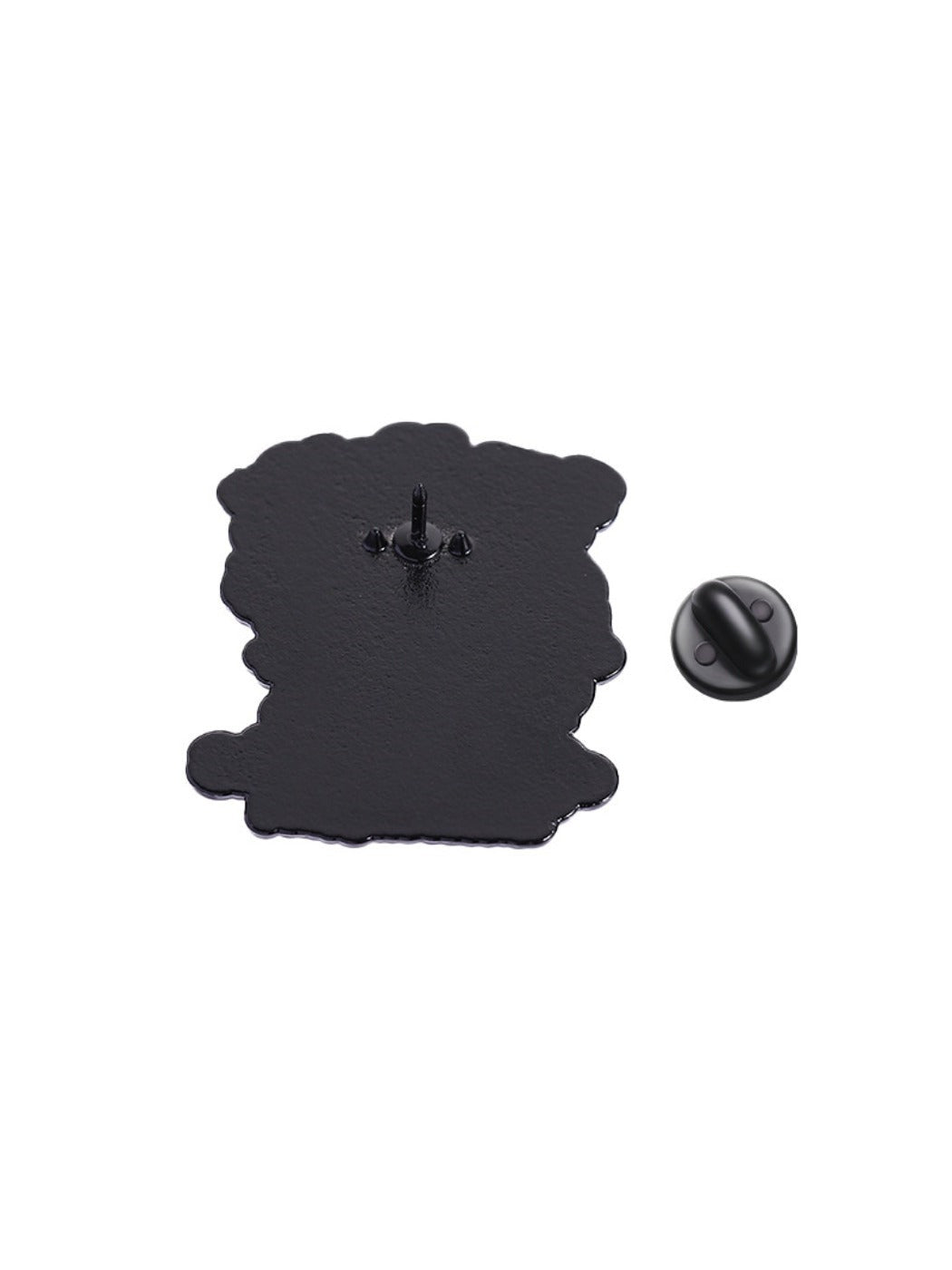 Pinori  - Gothic Punk Dark Skull Brooch