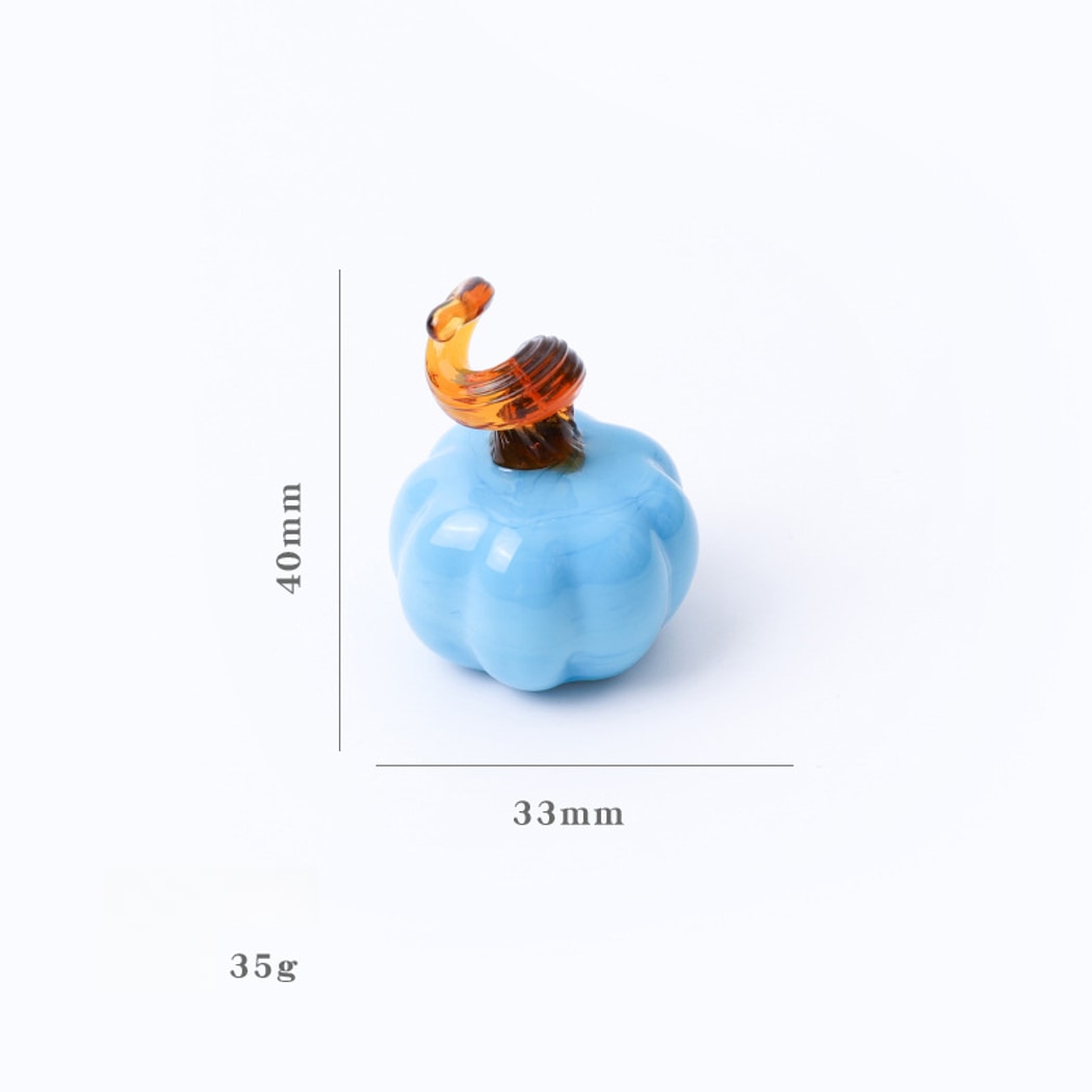 Glasira - Colorful Pumpkin Shape Table Ornament