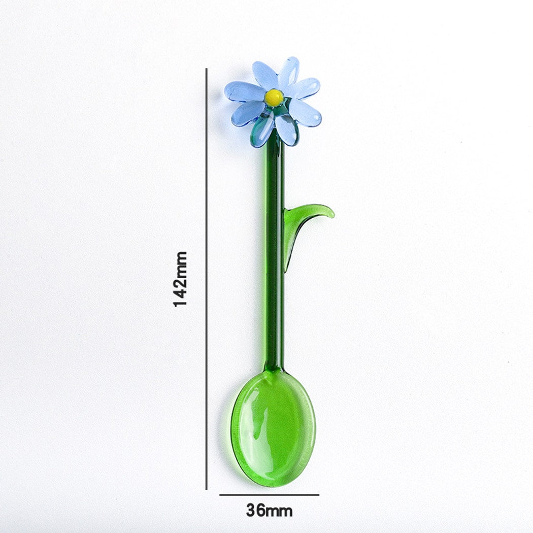 Glasira - Flower Design Coffee Stirring Spoon