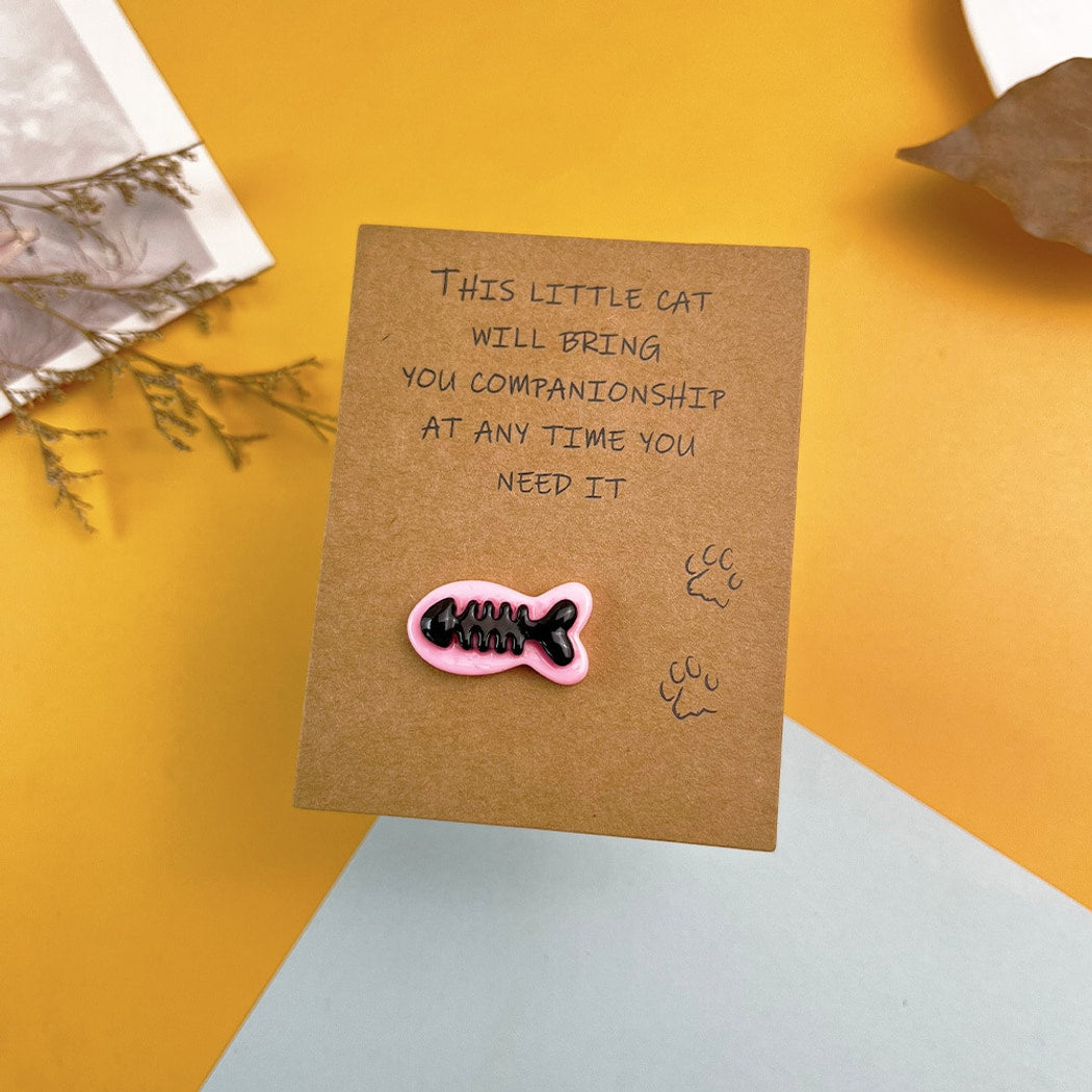 Taphug - Pocket Hug Cat Motif Keepsake Card