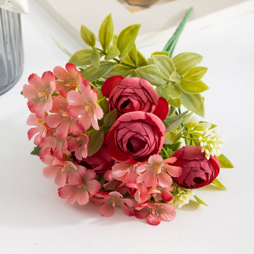 Roselle - Daisy Camellia Style Artificial Flowers