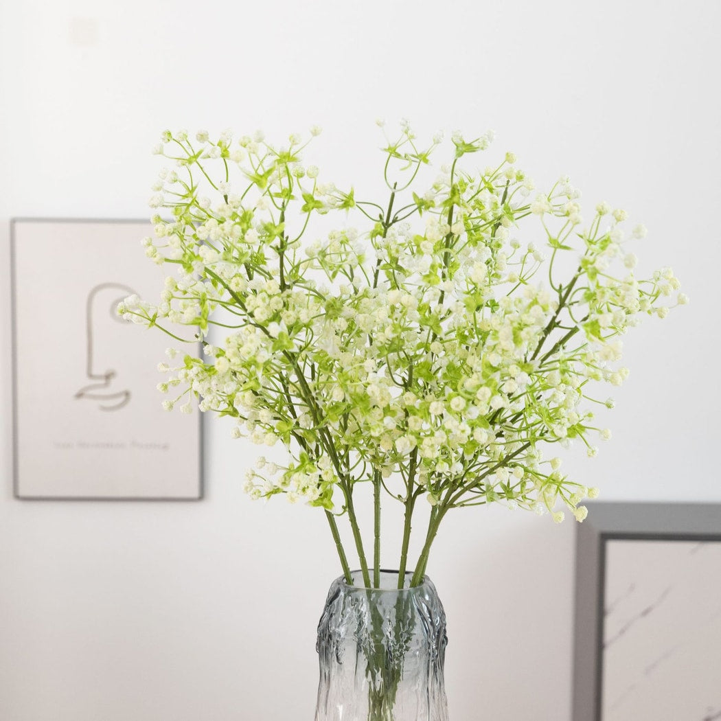 Roselle - Faux Gypsophila Flower Stem