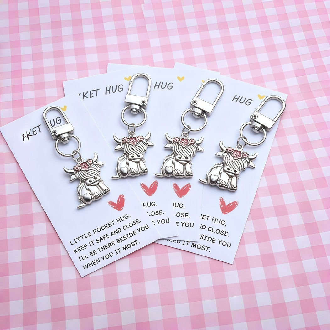 Taphug - Pocket Hug Highland Cow Token