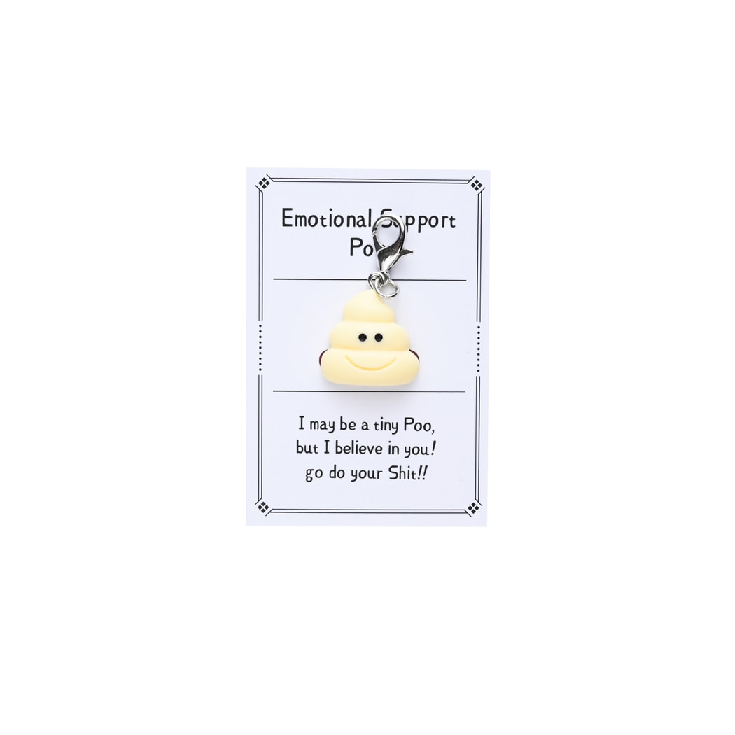 Taphug - Pocket Hug Funny Cartoon Poop Keychain