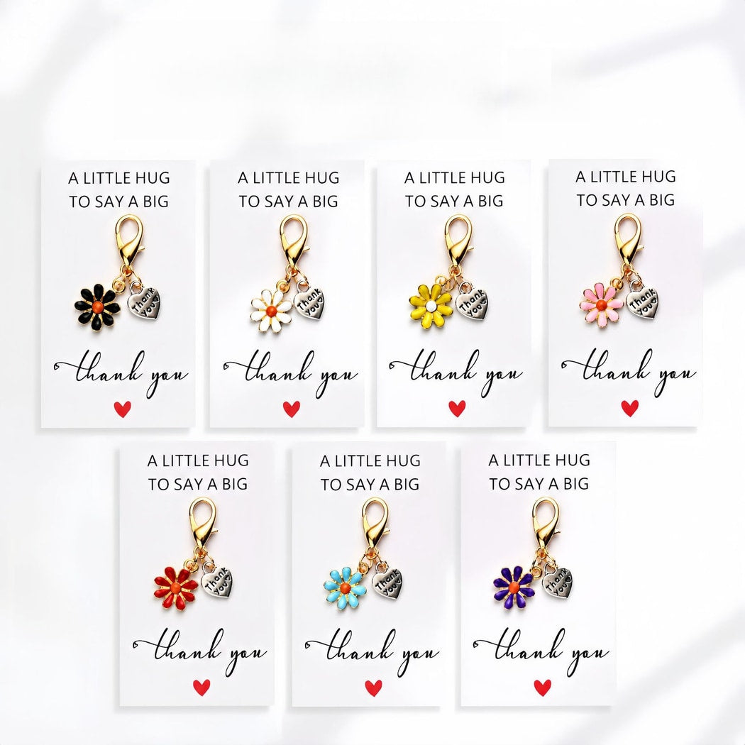 Taphug - Pocket Hug Flower Charm Token