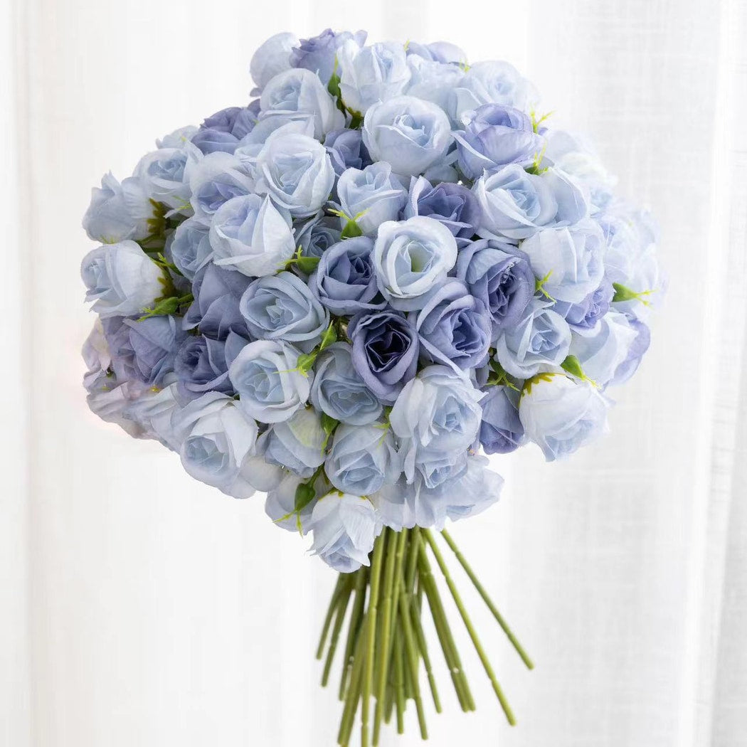 Roselle - Pastel-toned Rose Artificial Flowers Bouquet