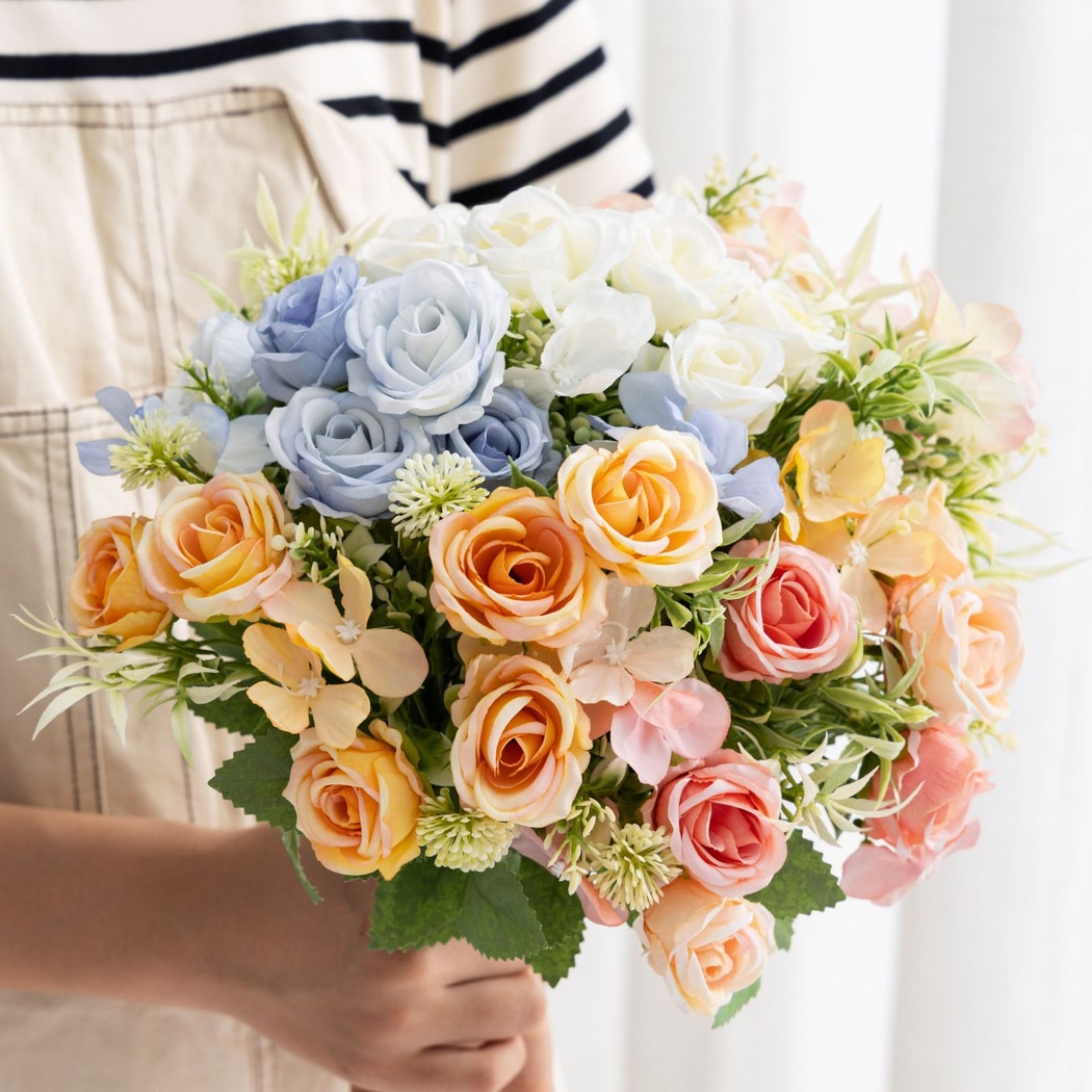 Roselle - Rose Style Artificial Flowers Bouquet