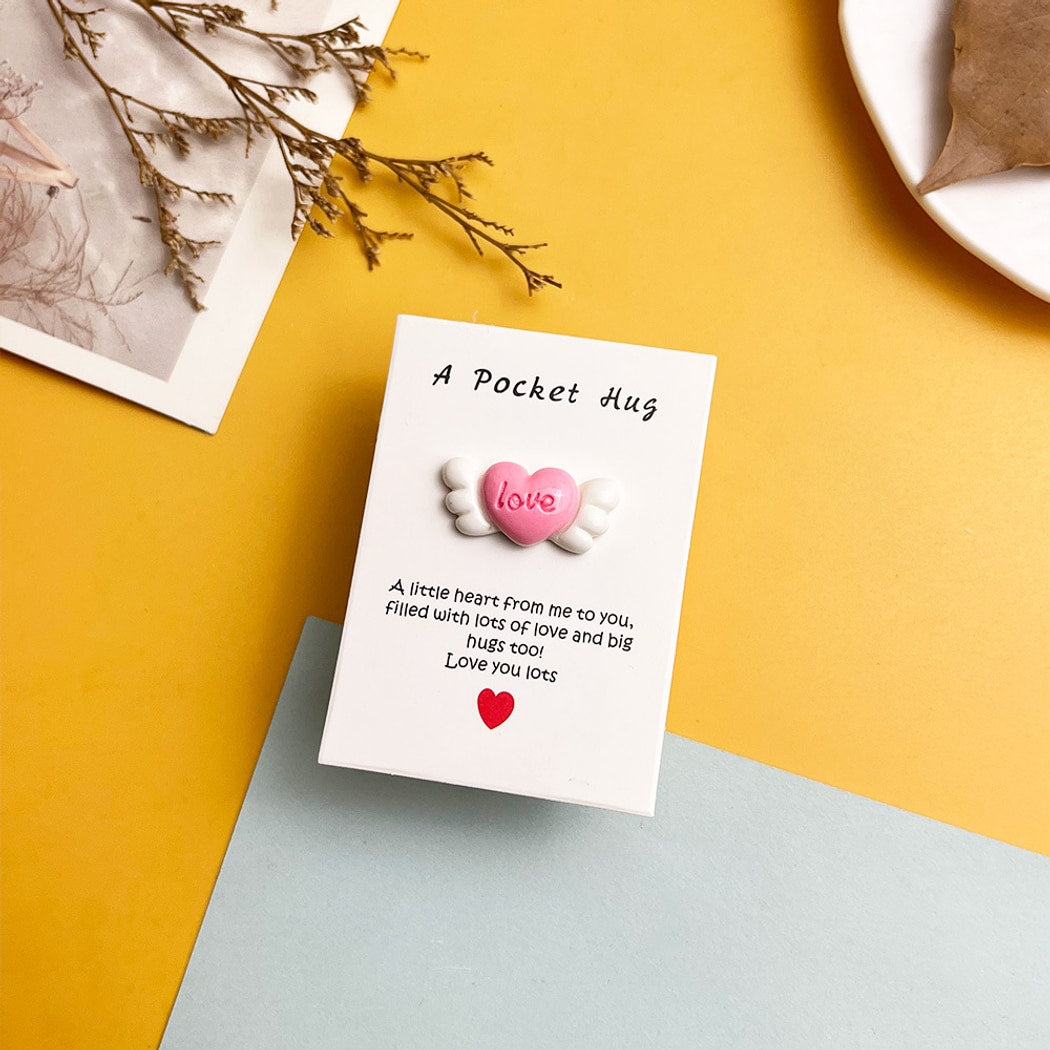 Taphug - Winged Heart Pocket Hug Keepsake Gift