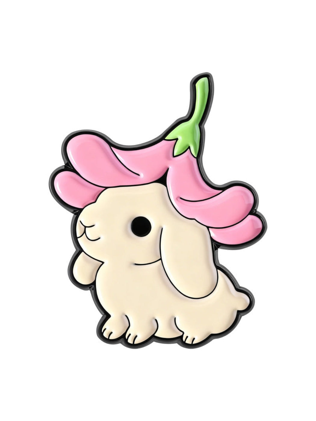 Pinori - Cute Flower Animal Brooch