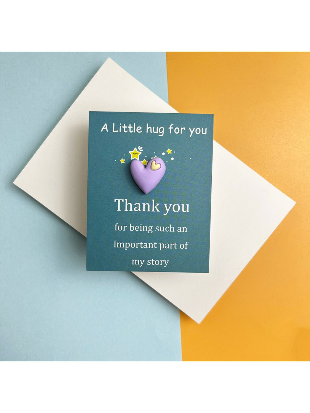 Taphug - Pocket Hug Frosted Heart Perfect for Gift