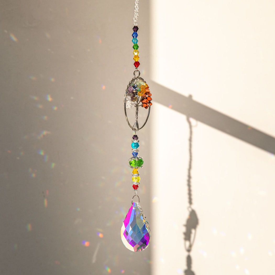 Somnira - Colorful Tree of Life Window Hanging Ornament