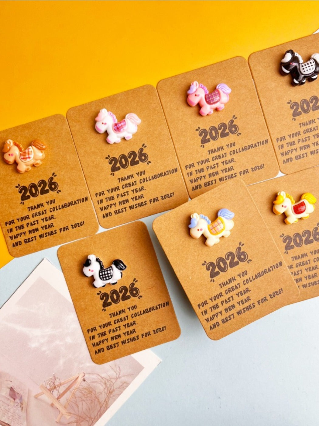 Taphug - Pocket Hug Horse Year pocket hug card and keepsake token