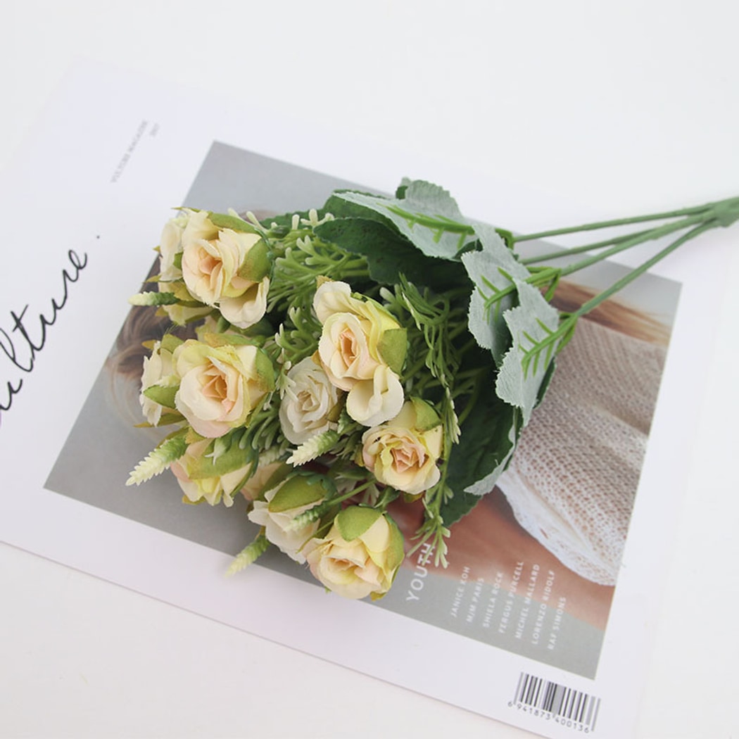 Roselle - Pastel Style Decorative Rose Artificial Flowers