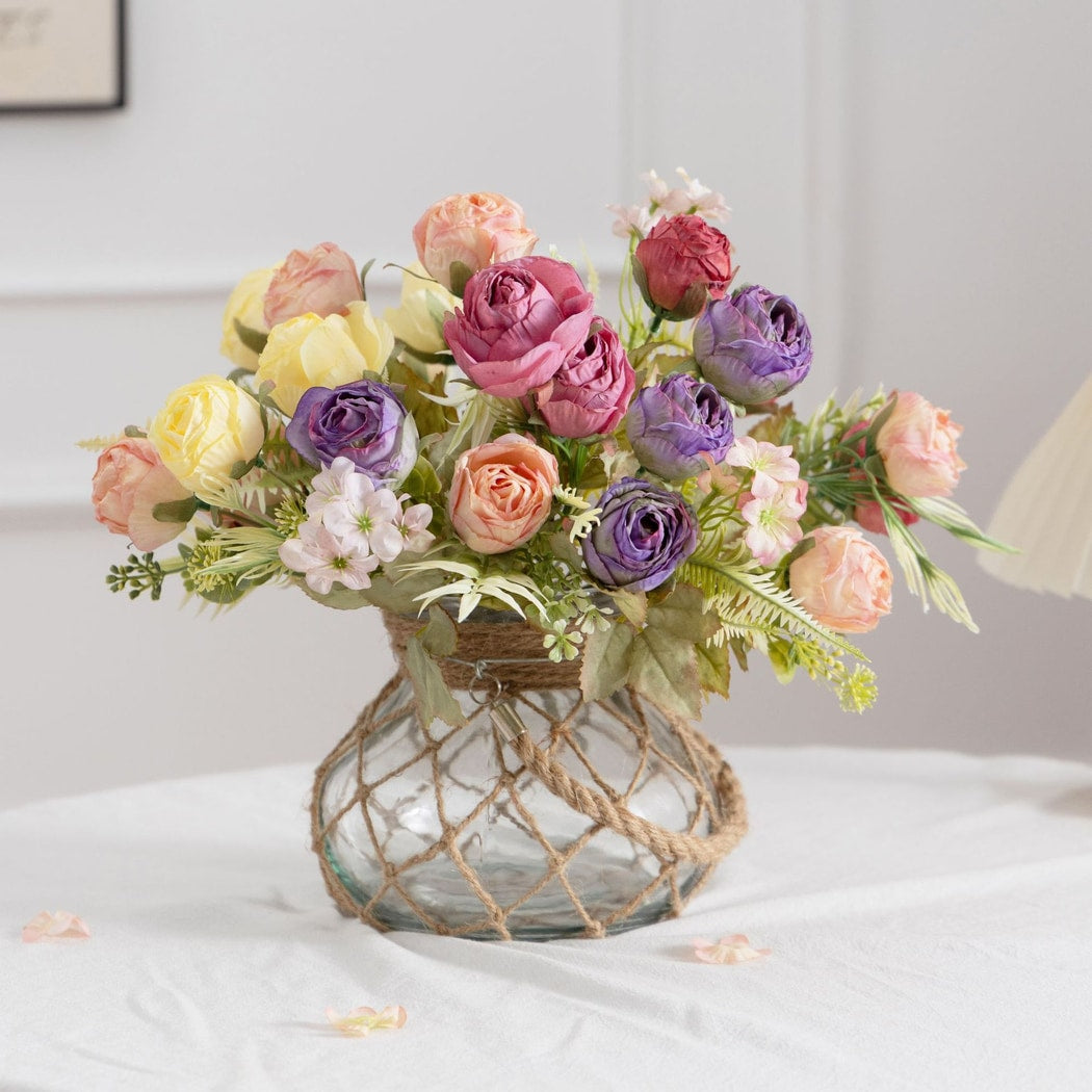 Roselle - Victorian Style Rose Artificial Flowers