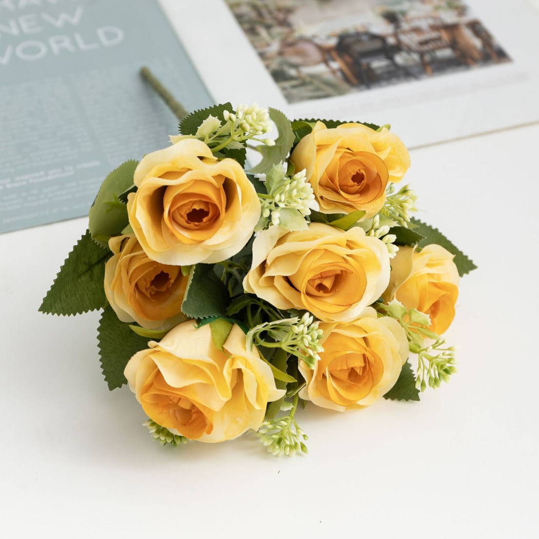 Roselle - Elegant Rose Flower Artificial Bouquet