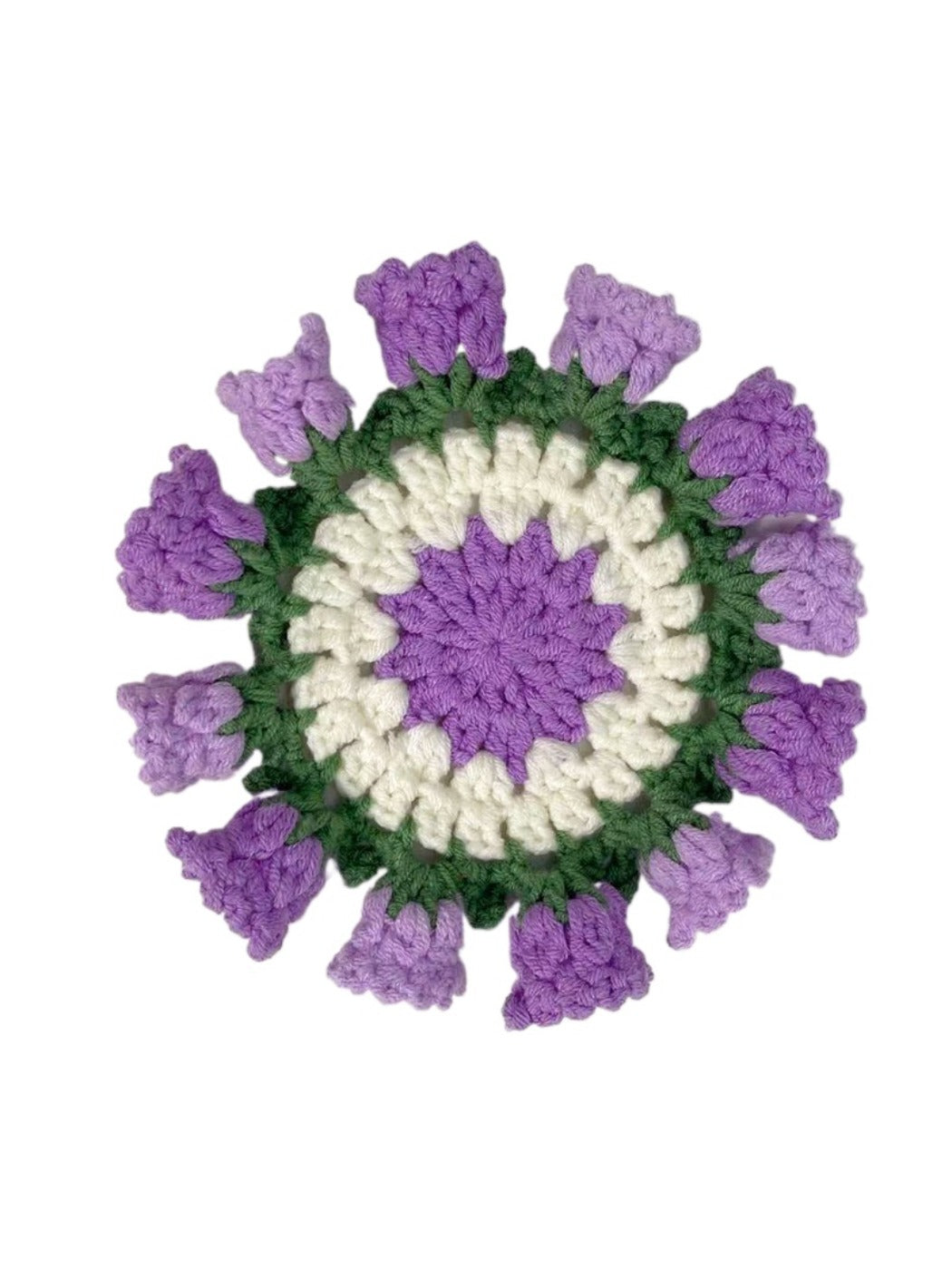 Kovira - New Cute Sunflower Coasters Crocheted Table Mats