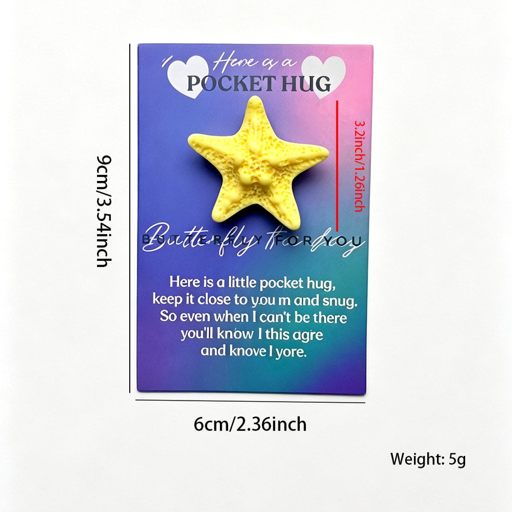 Taphug - Pocket Hug Starfish Keepsake Token