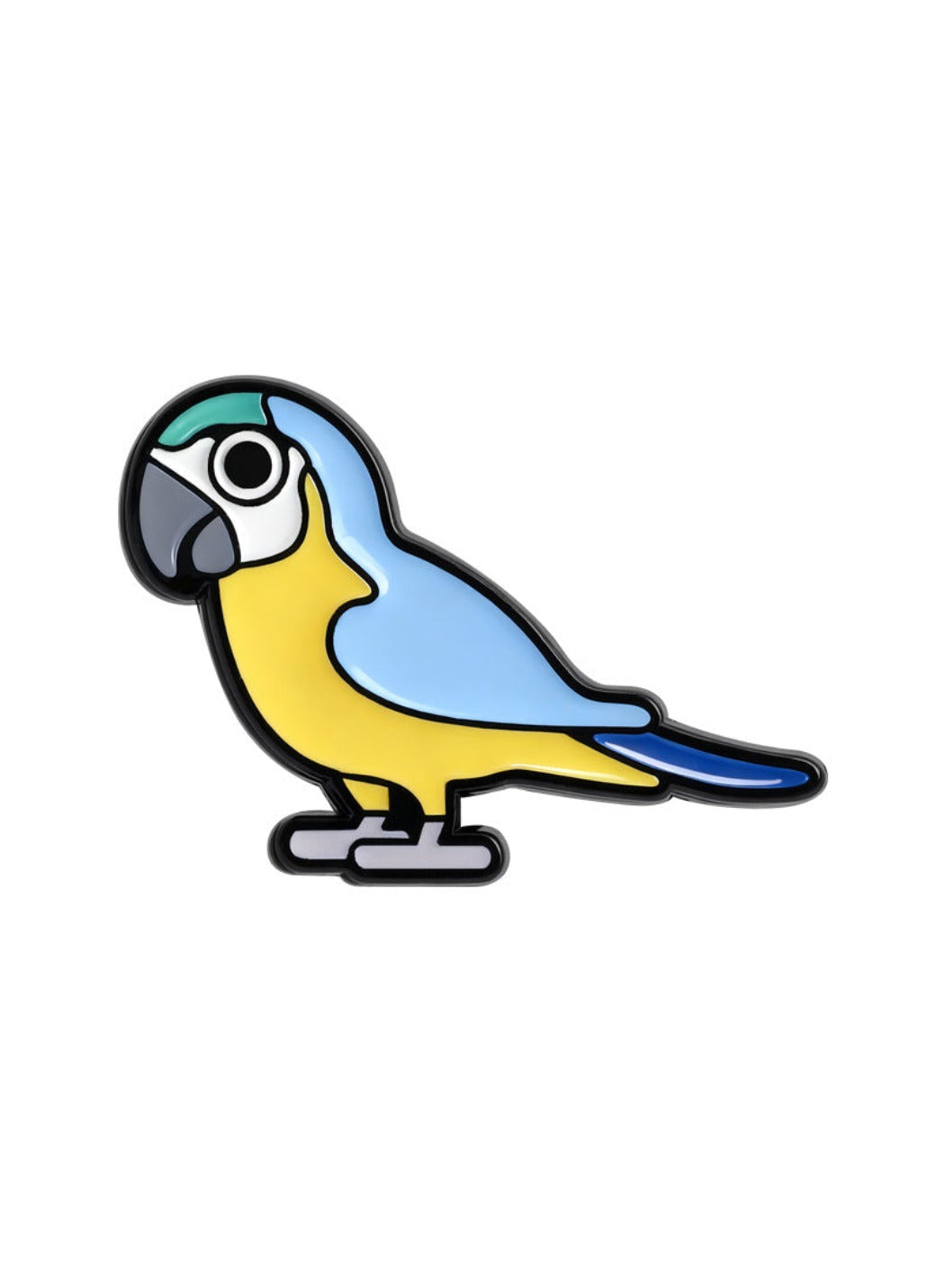 Pinori - Cute Cartoon Parrot Brooch
